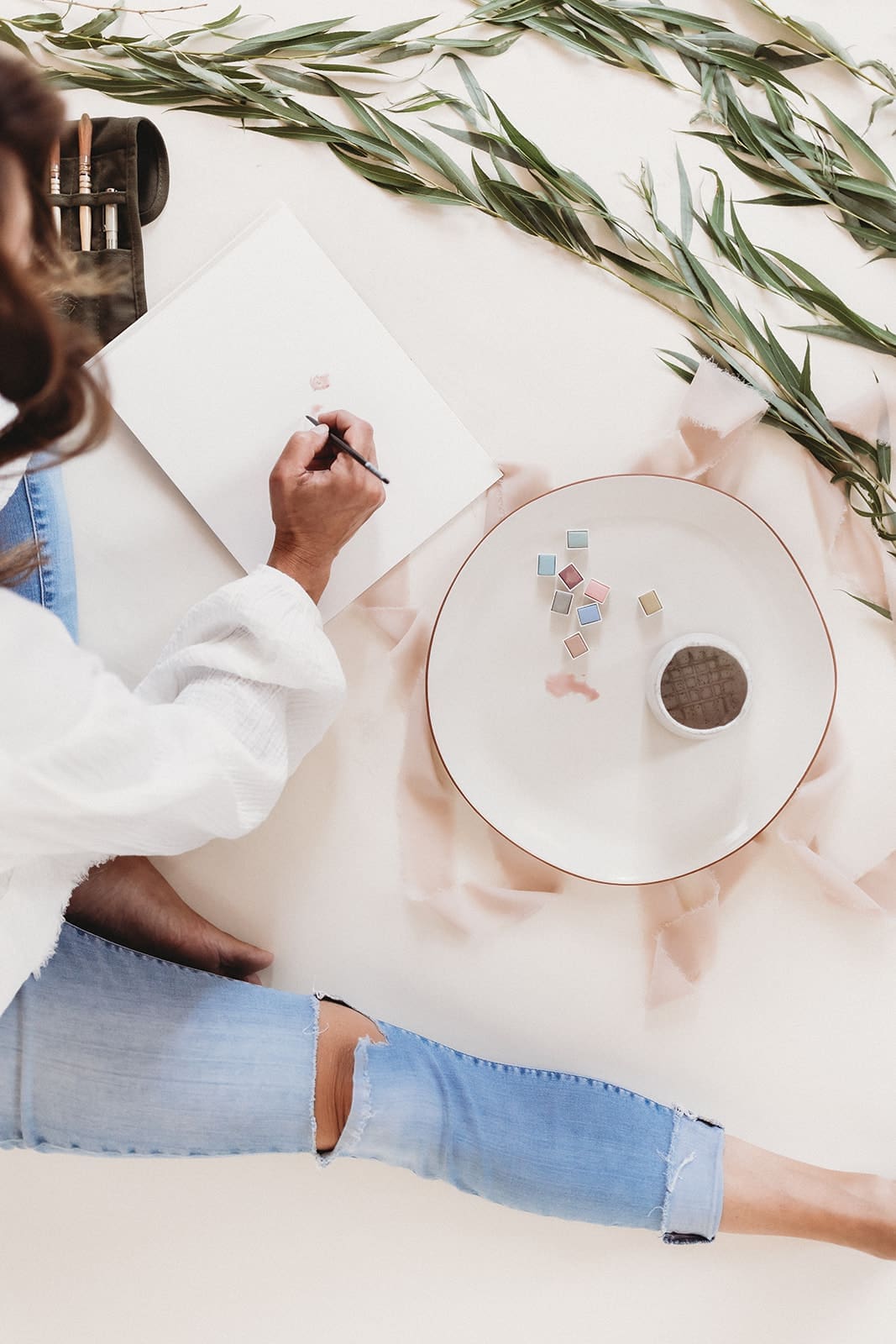 Painting from above
